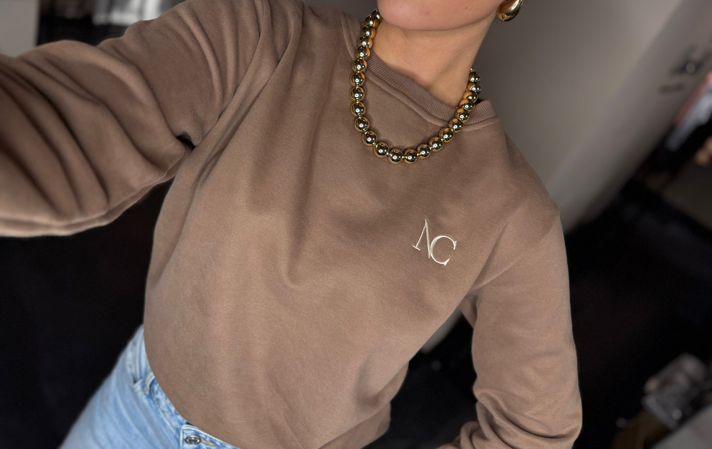 Charme sweater River beige