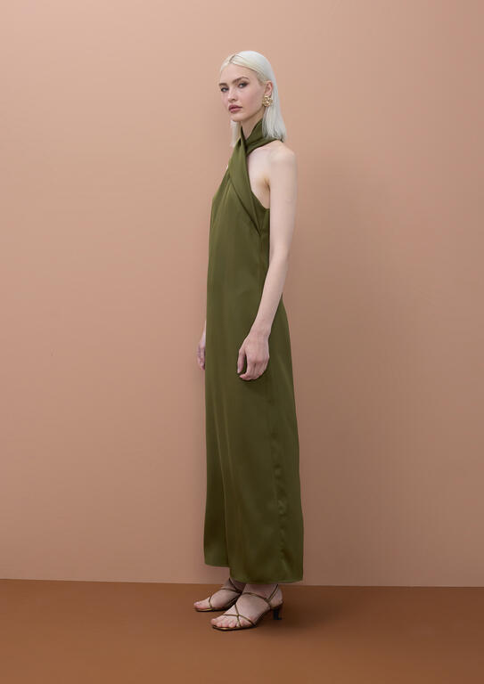 Maxi halter Dress