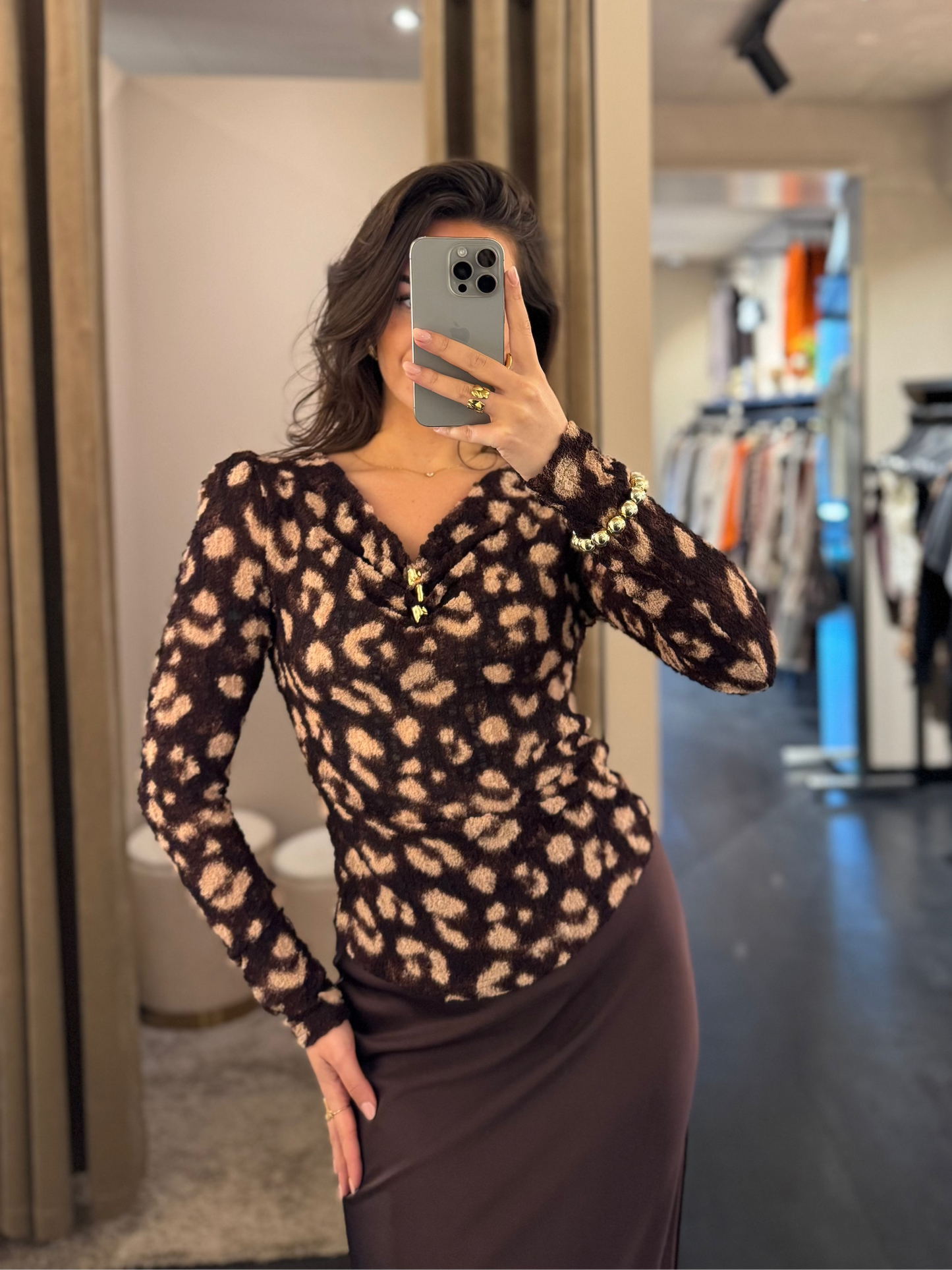 Charme top Fleur