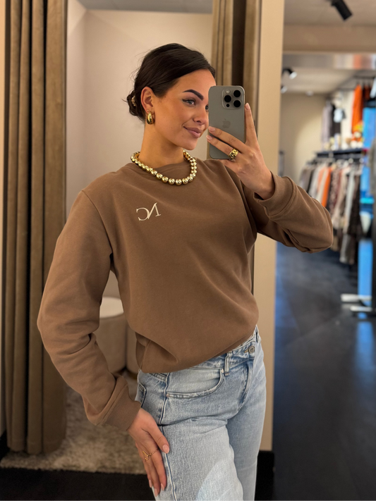 Charme sweater River beige