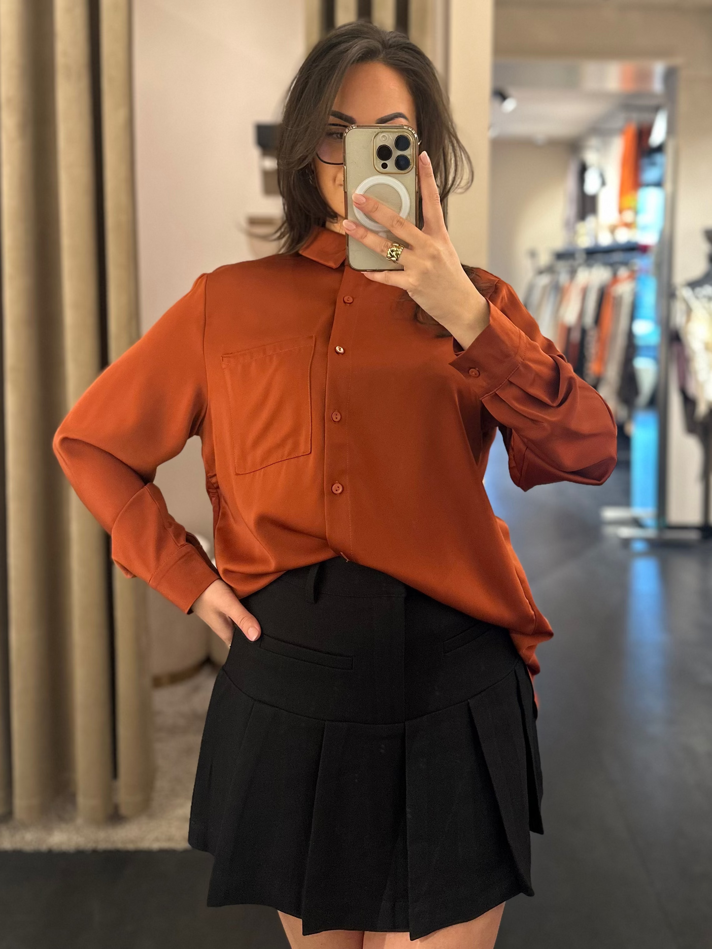 Charme skirt Rosie zwart