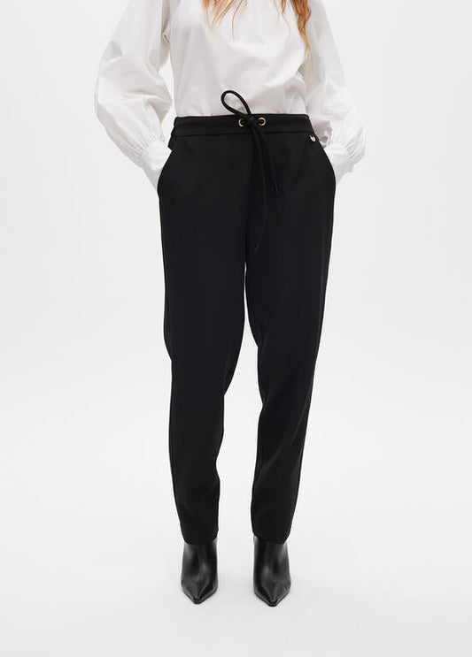 Jogging trousers with drawstring detail