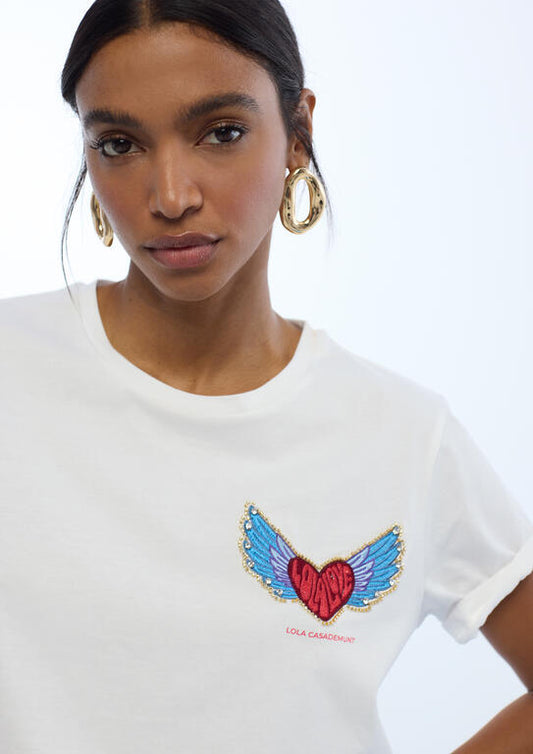 T-Shirt white wings