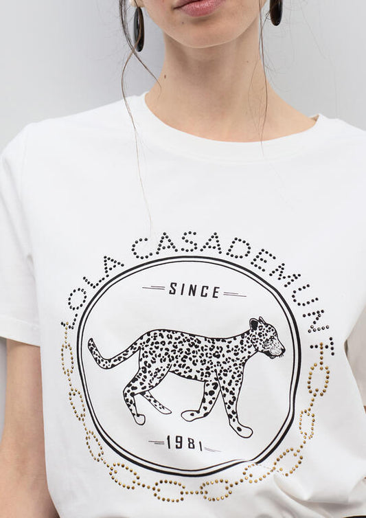 T-shirt with Strass