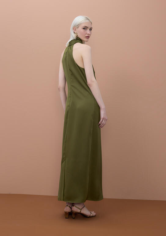 Maxi halter Dress
