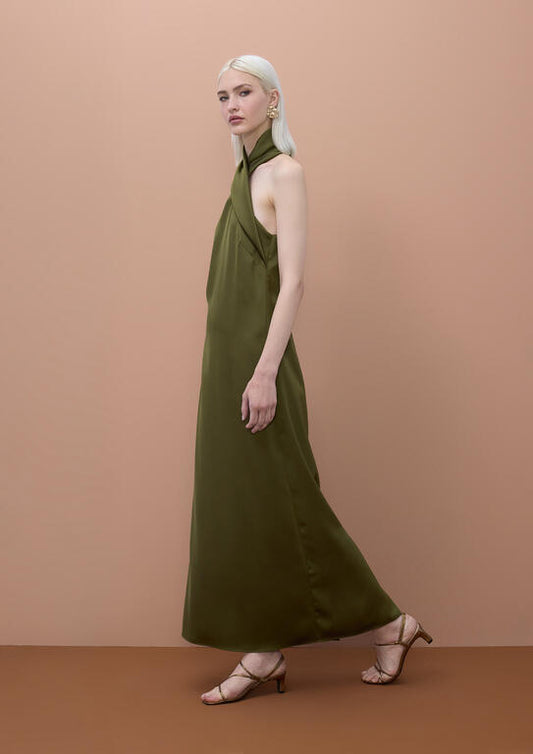 Maxi halter Dress